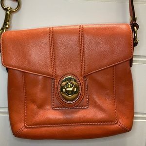 Burnt Orange Coach Crossbody